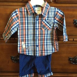 Disney shirt and short